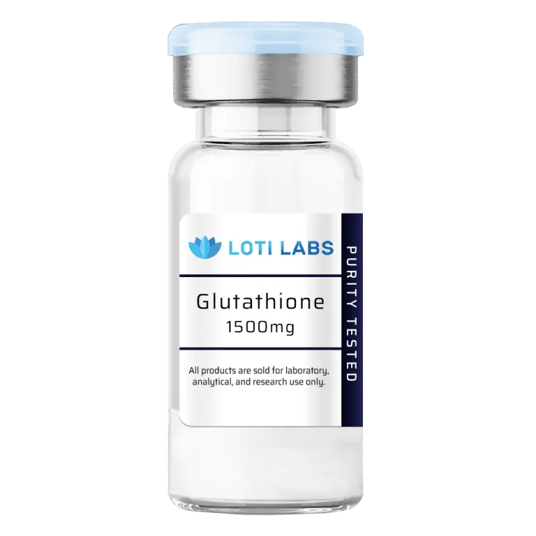 Research-Grade Glutathione 1500mg Antioxidant Peptide for Lab Use