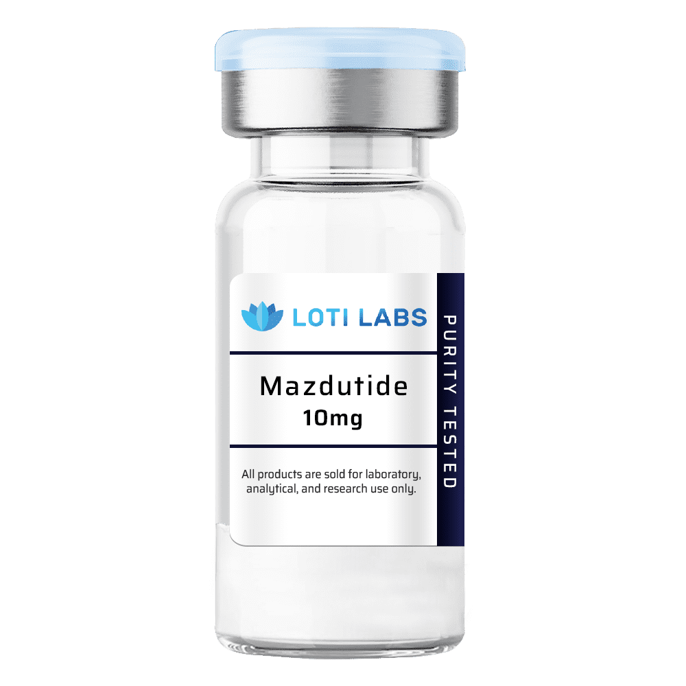 Mazdutide 10mg Research Peptide for In-Vitro Testing | Loti Labs